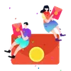 နေ့စဉ်ကံစမ်းမဲနှိုက်ရန် welfare icon